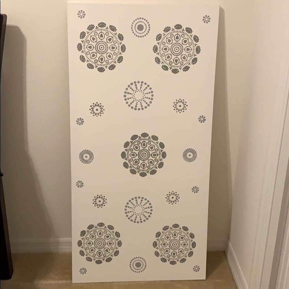 Beautiful SILVER WHITE and GRAY Artwork